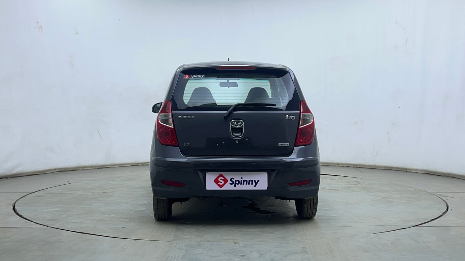 Used 2012 Hyundai i10 Sportz 1.2 Kappa2 Petrol Manual exterior BACK VIEW
