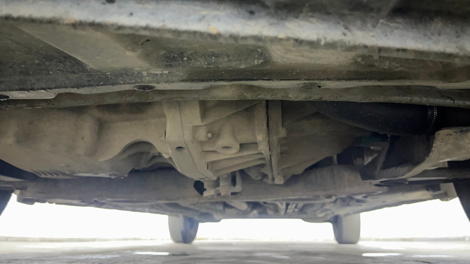 Used 2018 Nissan Sunny XL D Diesel Manual extra FRONT LEFT UNDERBODY VIEW