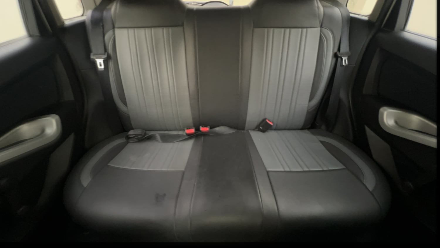 Used 2013 Ford Figo Duratec Petrol Titanium 1.2 Petrol Manual interior REAR SEAT CONDITION VIEW