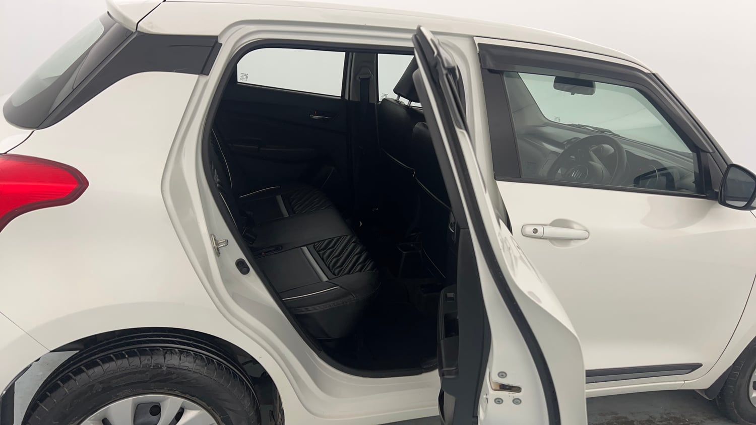 Used 2023 Maruti Suzuki Swift VXi Petrol Manual interior RIGHT SIDE REAR DOOR CABIN VIEW