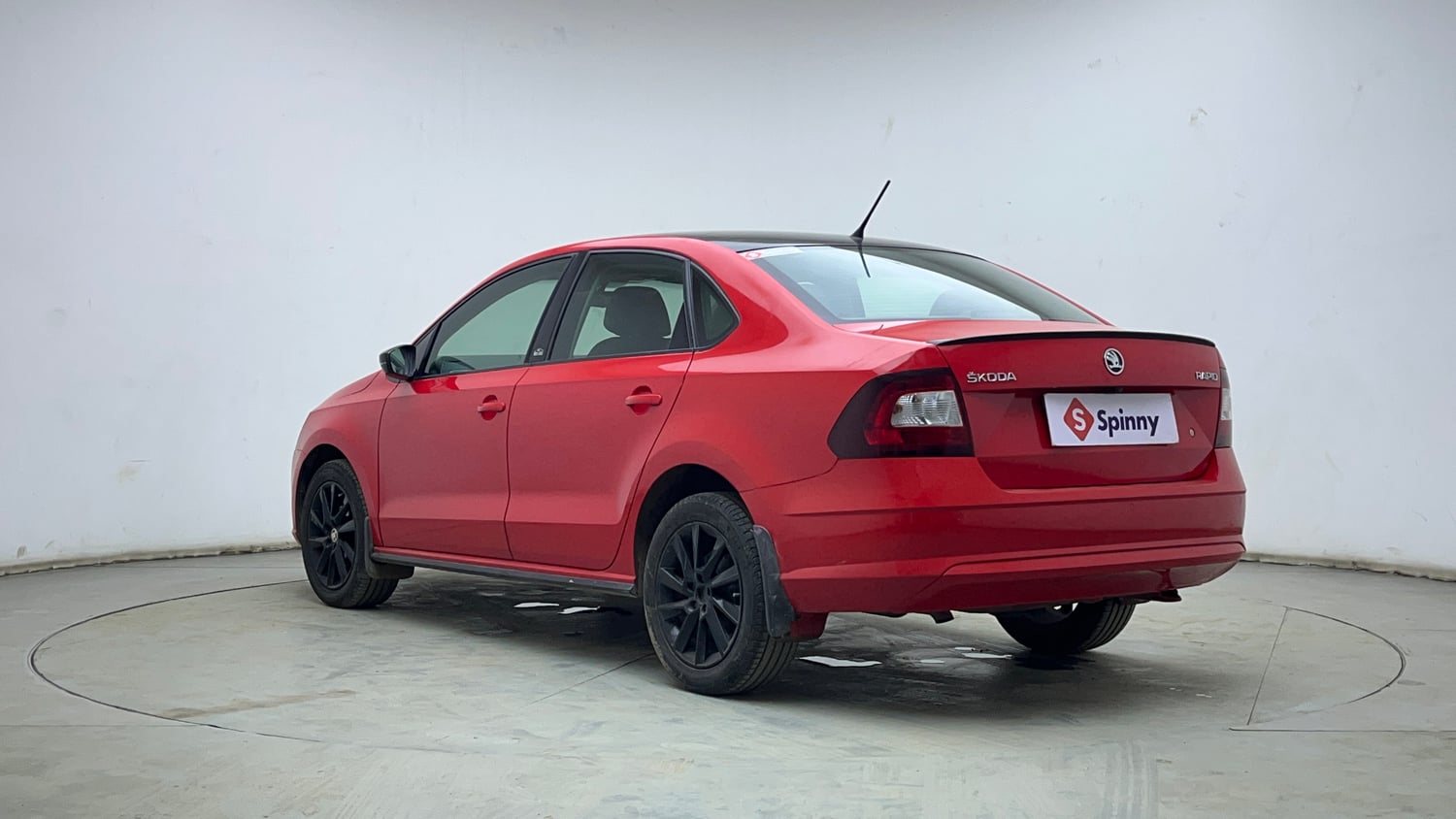 Used 2021 Skoda Rapid Style Petrol Manual exterior LEFT REAR CORNER VIEW