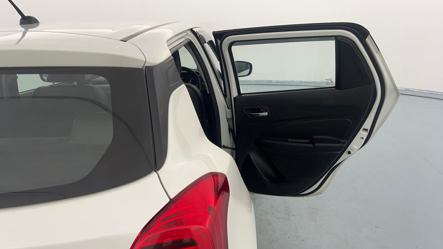 Used 2023 Maruti Suzuki Swift VXi Petrol Manual interior RIGHT REAR DOOR OPEN VIEW