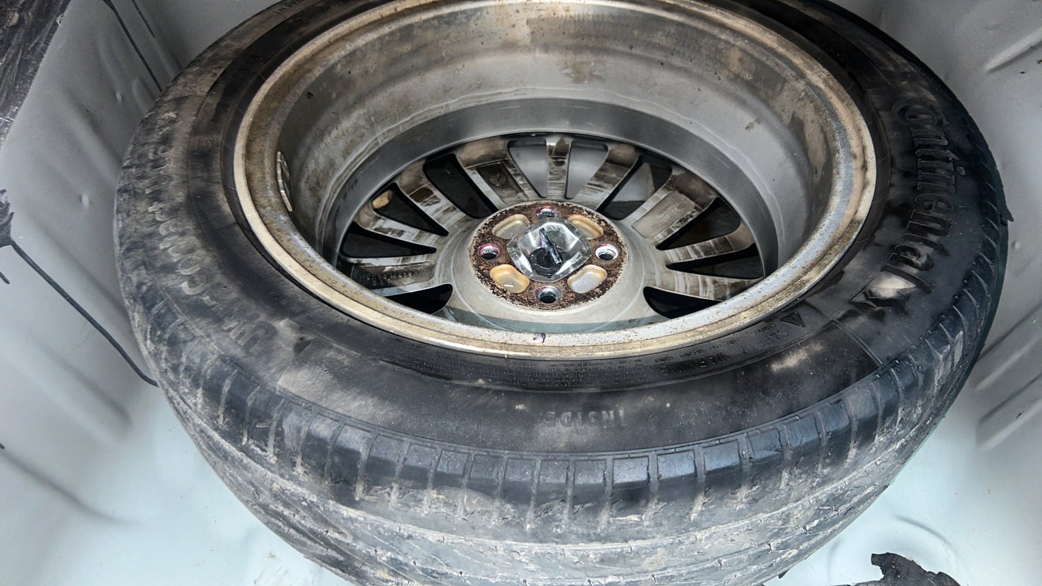 Used 2022 Honda City VX CVT Petrol Petrol Automatic tyres SPARE TYRE VIEW