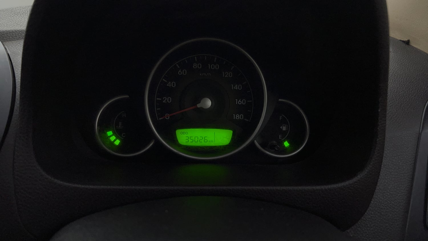 Used 2012 Hyundai Eon Magna + Petrol Manual interior CLUSTERMETER VIEW