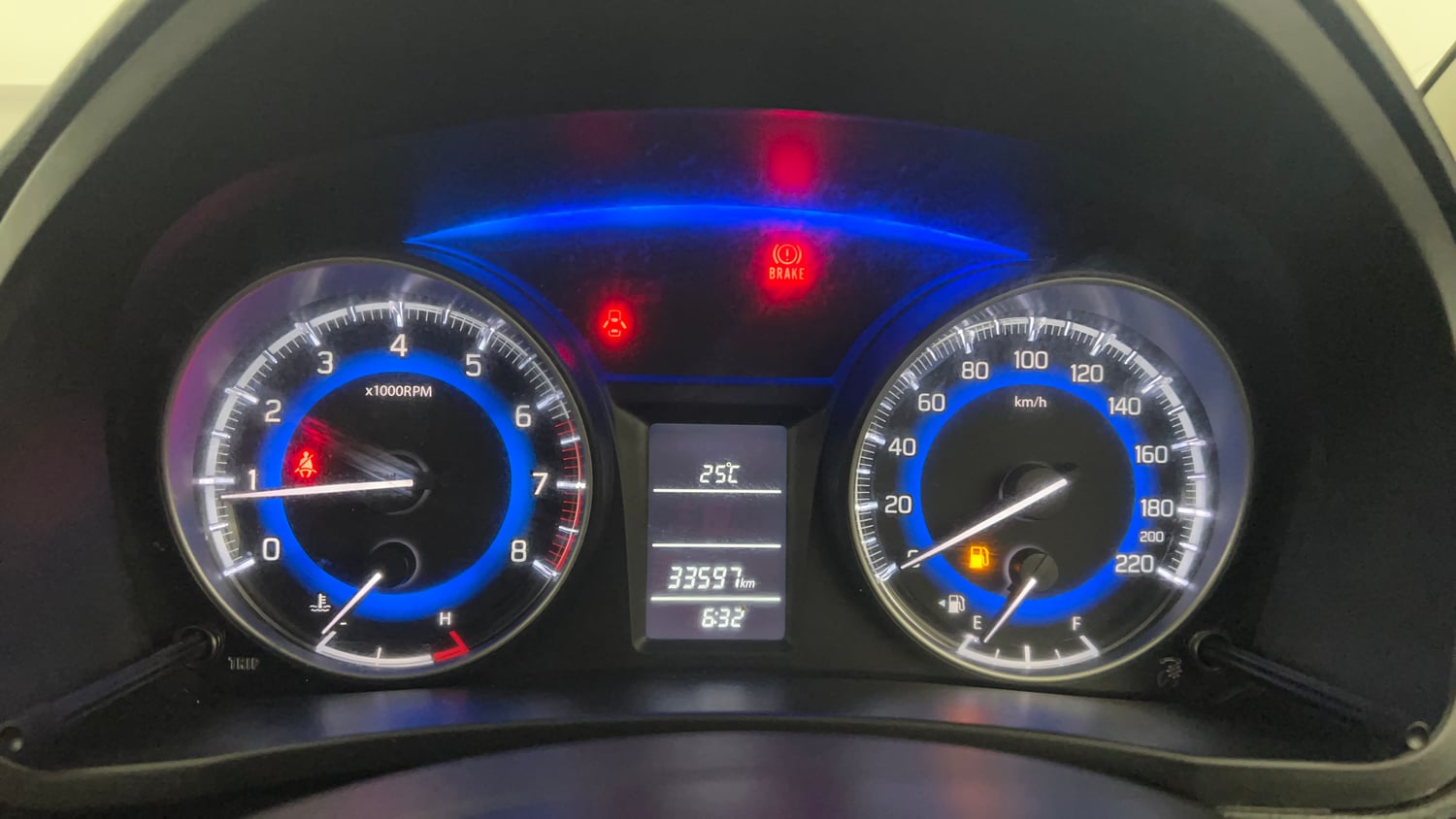 Used 2020 Maruti Suzuki Baleno Delta Petrol Manual interior CLUSTERMETER VIEW