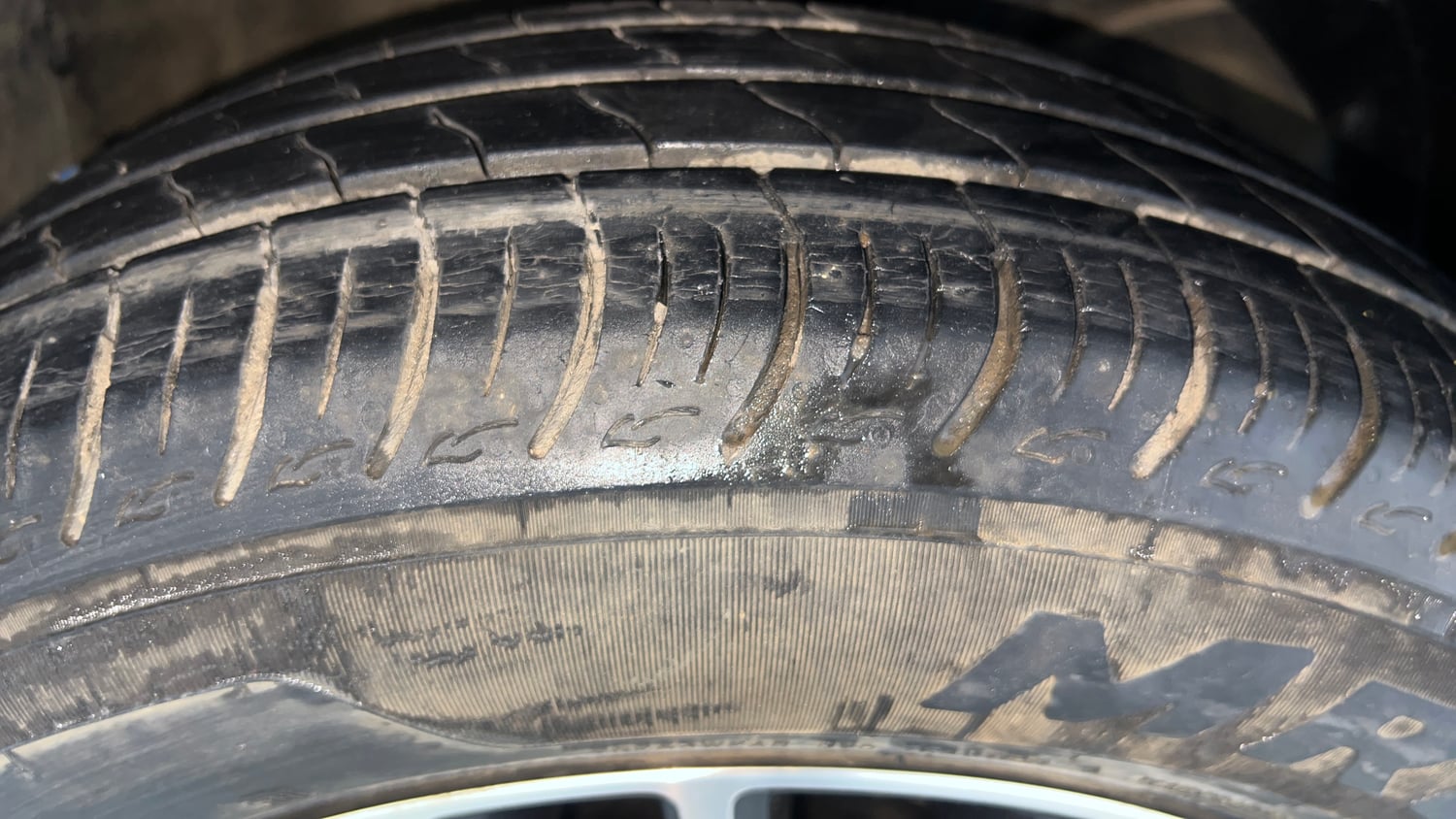 Used 2020 Maruti Suzuki Baleno Delta Petrol Manual tyres RIGHT FRONT TYRE TREAD VIEW