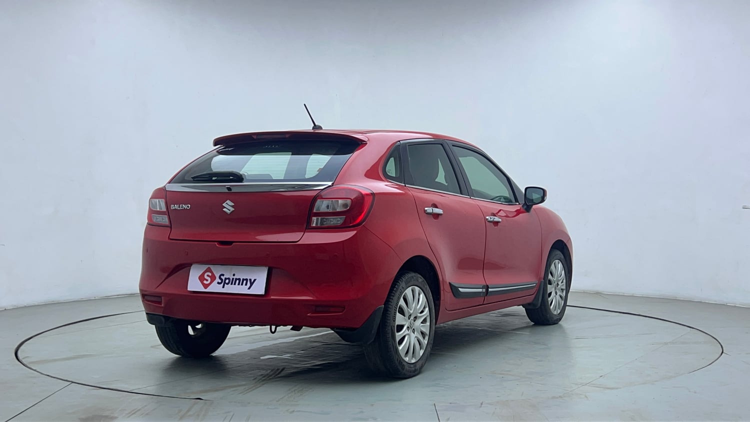 Used 2016 Maruti Suzuki Baleno Alpha 1.2 Petrol Manual exterior RIGHT REAR CORNER VIEW