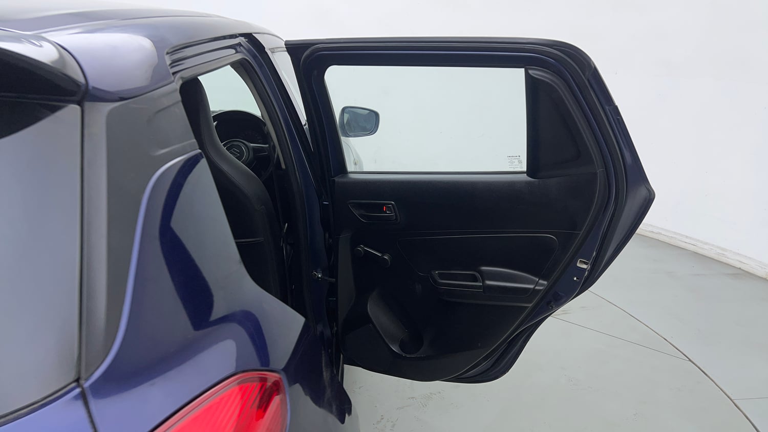 Used 2018 Maruti Suzuki Swift LXI CNG (Outside Fitted) Cng Manual interior RIGHT REAR DOOR OPEN VIEW
