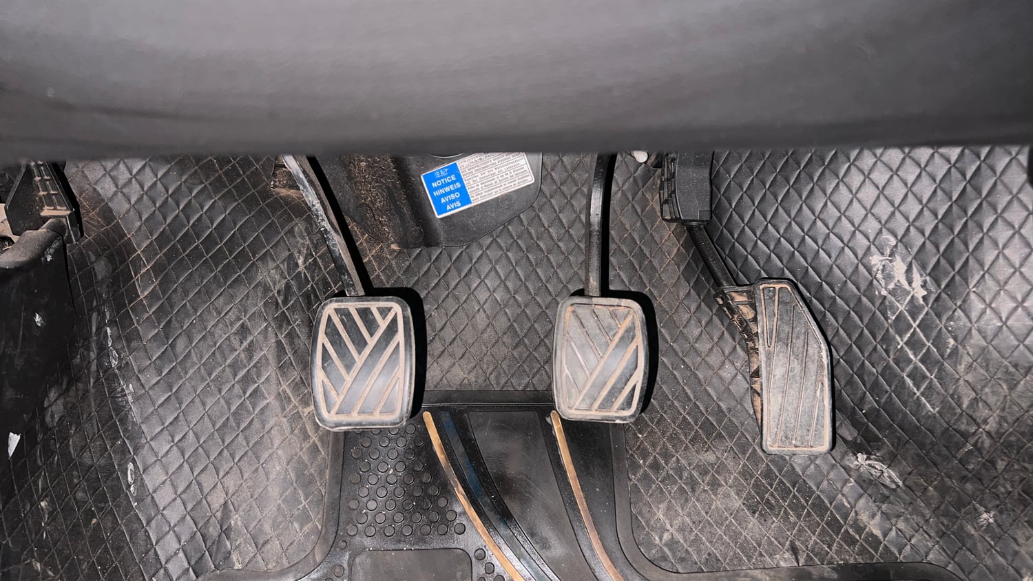 Used 2021 Maruti Suzuki Baleno Delta Petrol Manual interior PEDALS VIEW