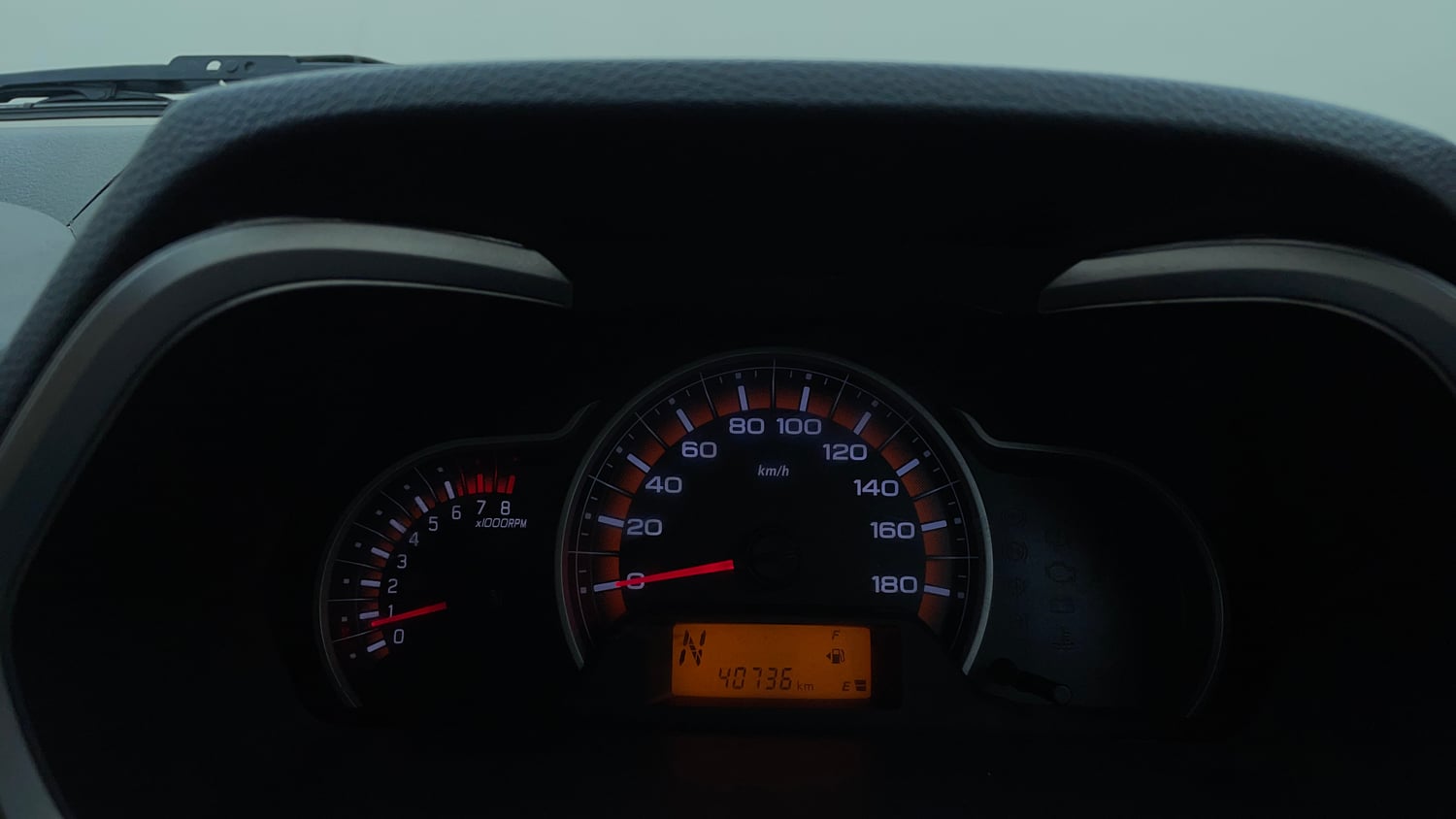 Used 2018 Maruti Suzuki Alto K10 VXi AMT Petrol Automatic interior CLUSTERMETER VIEW