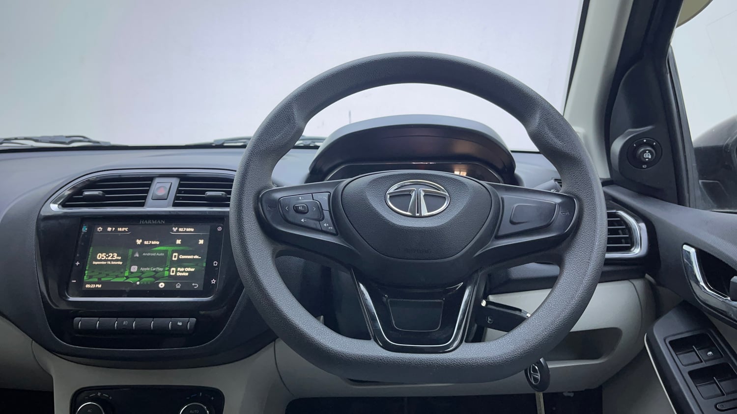 Used 2023 Tata Tiago XZA Plus Petrol Automatic interior STEERING VIEW