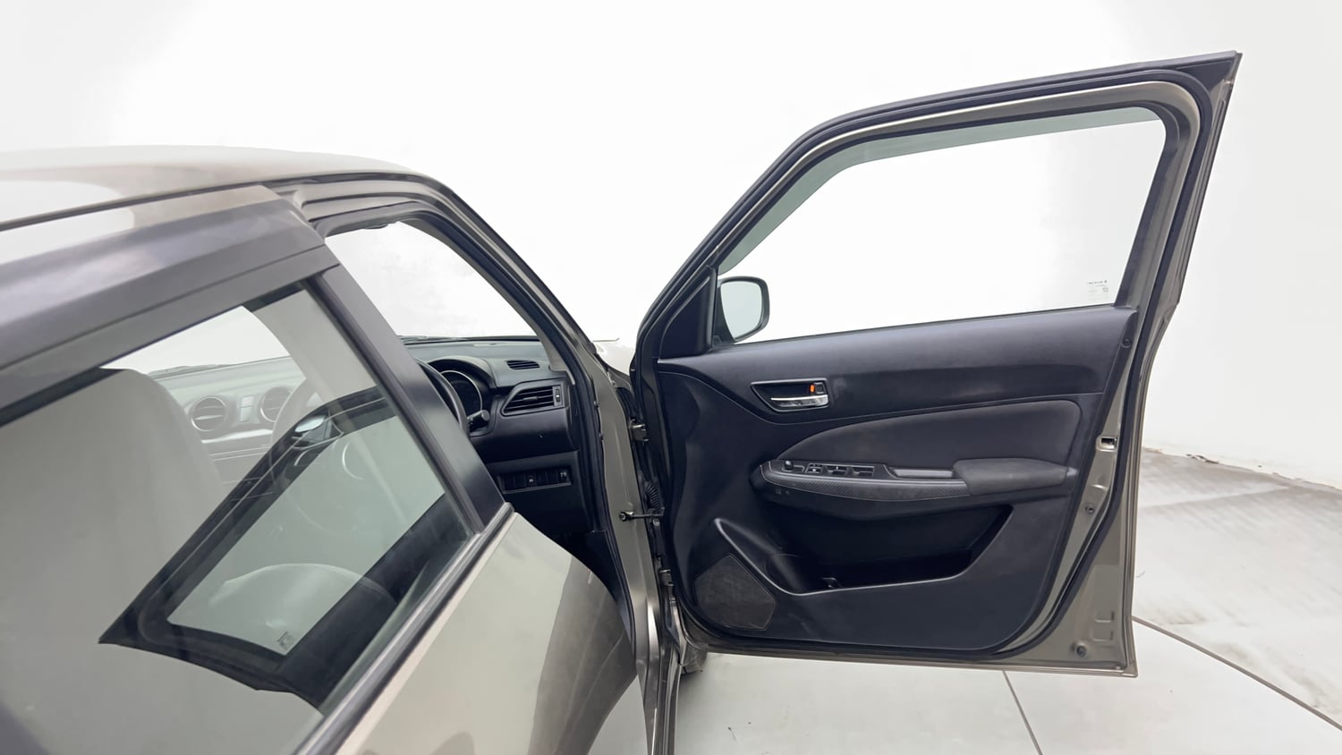 Used 2018 Maruti Suzuki Swift VXi Petrol Manual interior RIGHT FRONT DOOR OPEN VIEW