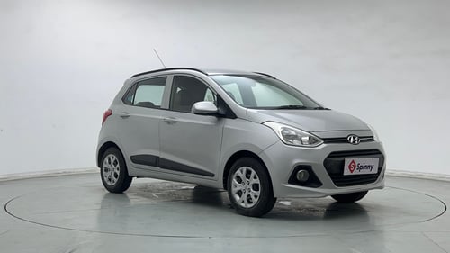 Used 2016 Hyundai Grand i10 Sportz 1.2 Kappa VTVT Petrol Manual exterior RIGHT FRONT CORNER VIEW