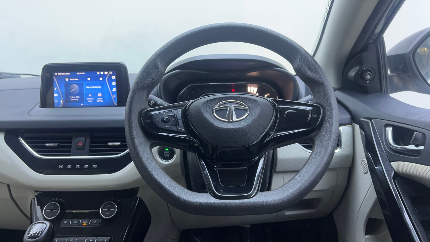 Used 2023 Tata Nexon XZ Plus Diesel Diesel Manual interior STEERING VIEW
