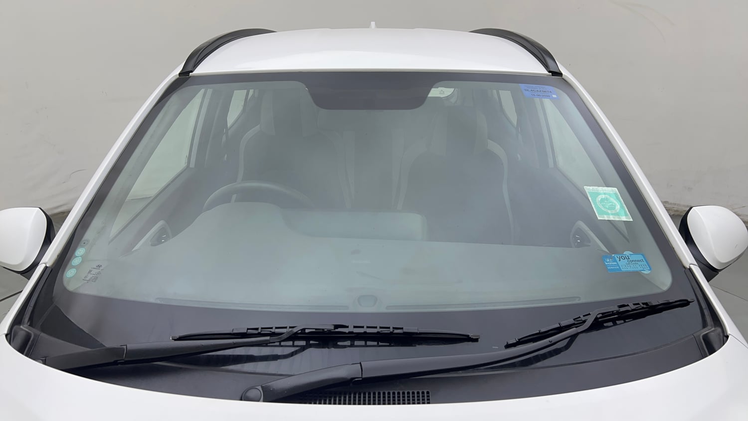 Used 2020 Hyundai Grand i10 Nios Asta 1.2 Kappa VTVT Petrol Manual exterior FRONT WINDSHIELD VIEW