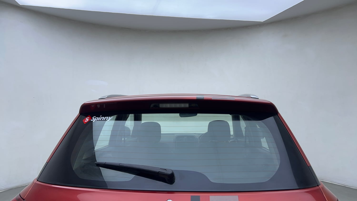 Used 2017 Volkswagen Ameo Highline Plus 1.5L AT (D)16 Alloy Diesel Automatic exterior BACK WINDSHIELD VIEW