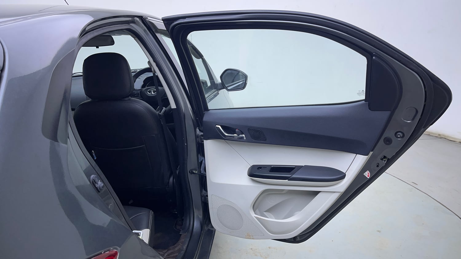 Used 2023 Tata Tiago XZA Plus Petrol Automatic interior RIGHT REAR DOOR OPEN VIEW