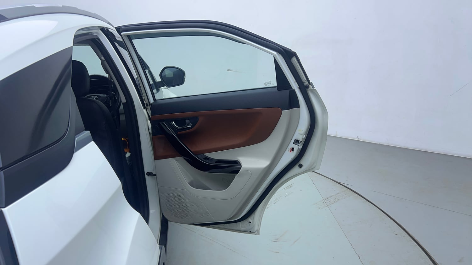 Used 2020 Tata Nexon XZA Plus (S) Petrol Automatic interior RIGHT REAR DOOR OPEN VIEW
