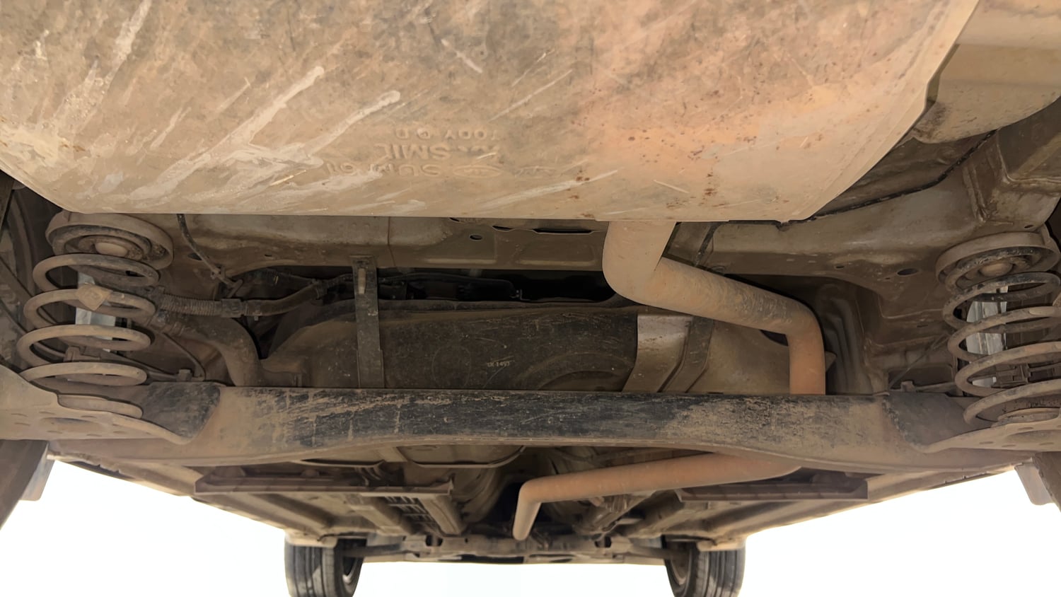 Used 2021 Kia Seltos GTX Plus AT 1.5 Diesel Diesel Automatic extra REAR UNDERBODY VIEW (TAKEN FROM REAR)