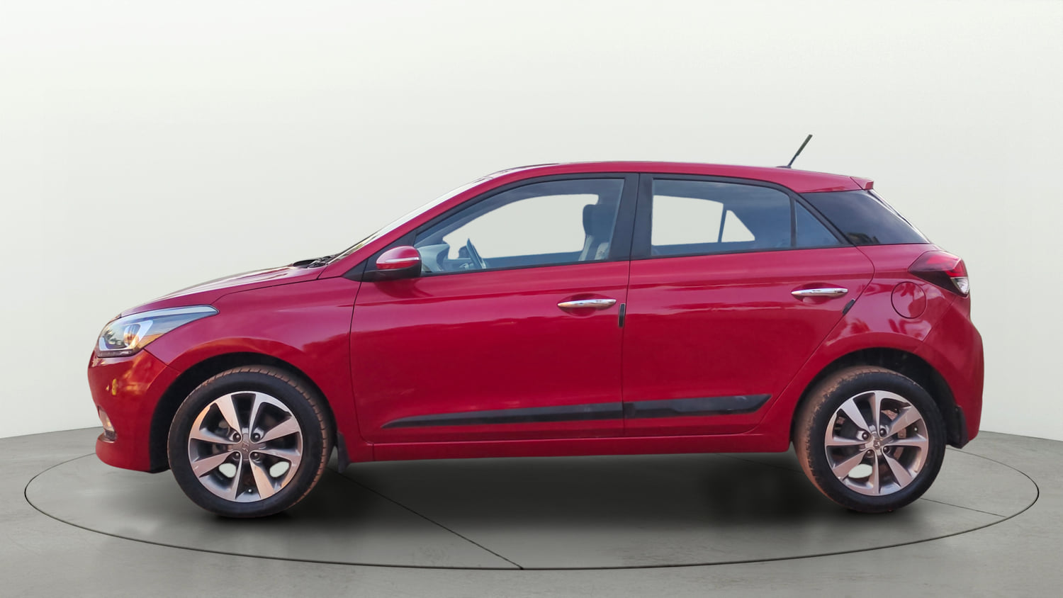 Used 2017 Hyundai Elite i20 Asta 1.2 (O) Petrol Manual exterior LEFT SIDE VIEW