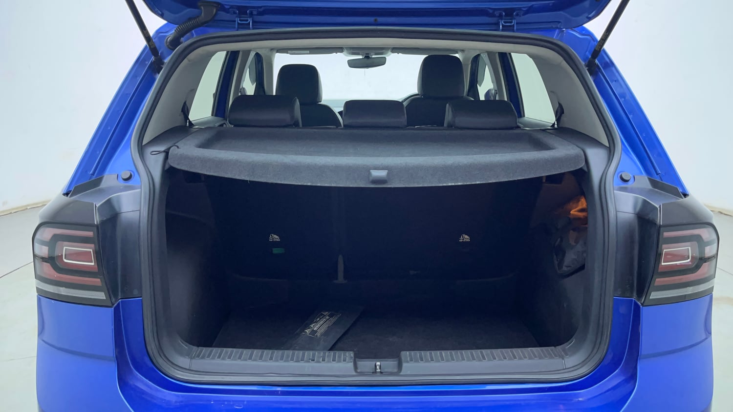Used 2024 Volkswagen Taigun Topline 1.0 TSI AT Petrol Automatic interior DICKY INSIDE VIEW