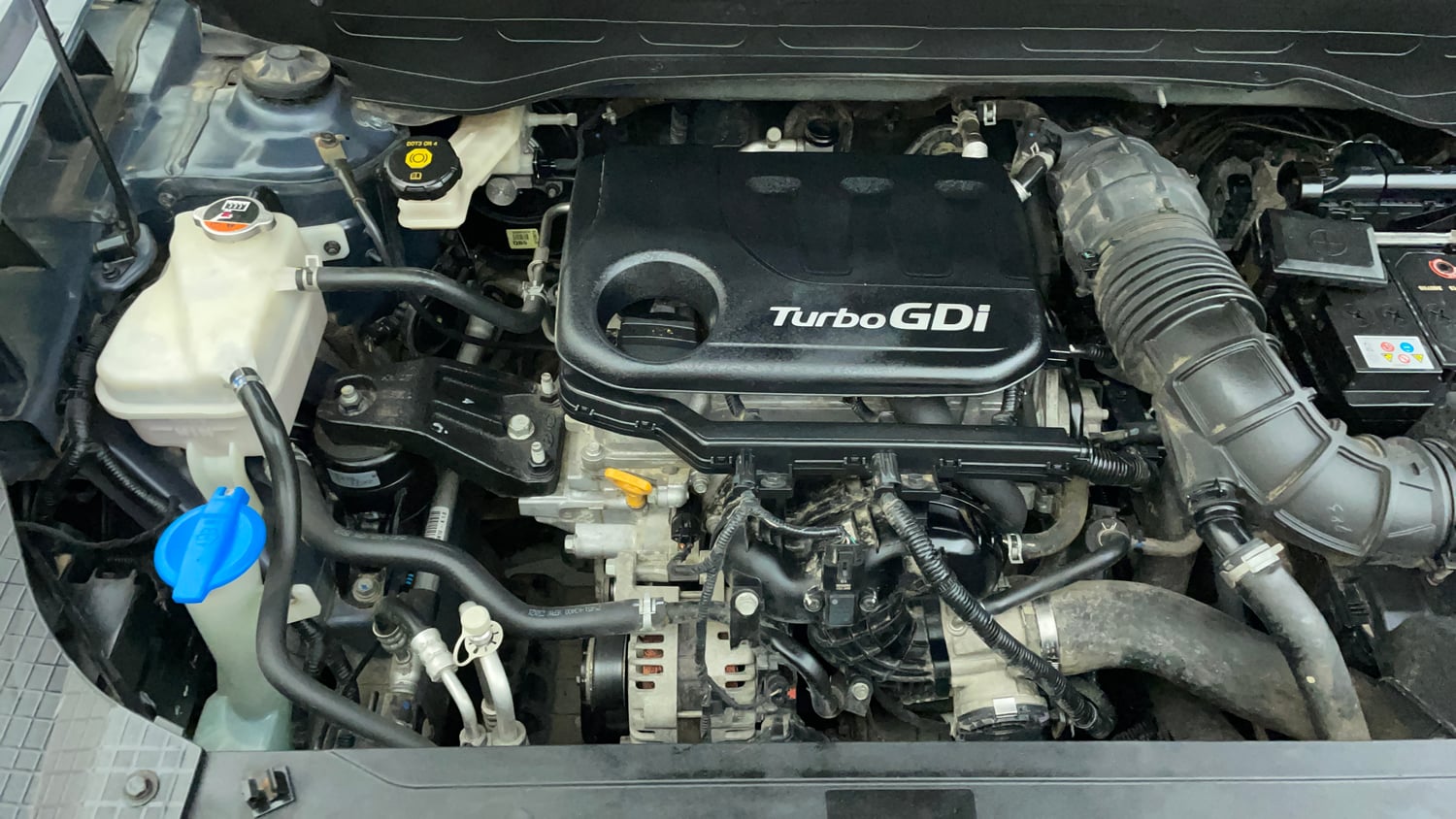 Used 2019 Hyundai Venue SX Plus 1.0 Turbo DCT Petrol Automatic engine ENGINE RIGHT SIDE VIEW