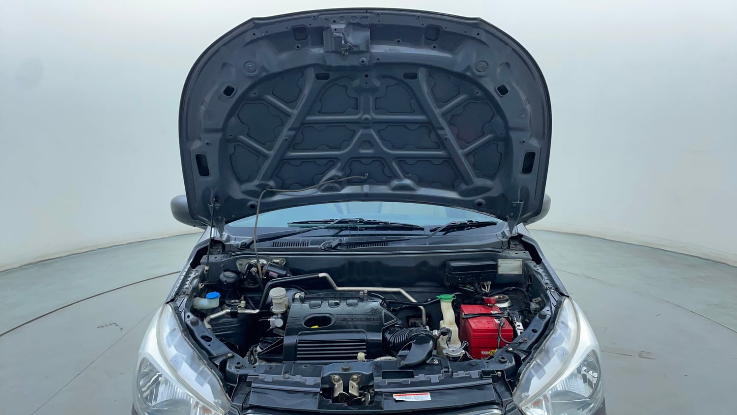 Used 2018 Maruti Suzuki Alto K10 VXi AMT Petrol Automatic engine ENGINE & BONNET OPEN FRONT VIEW