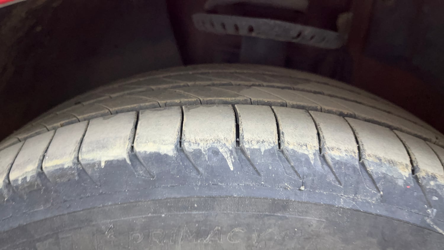 Used 2021 Skoda Rapid Style Petrol Manual tyres LEFT FRONT TYRE TREAD VIEW
