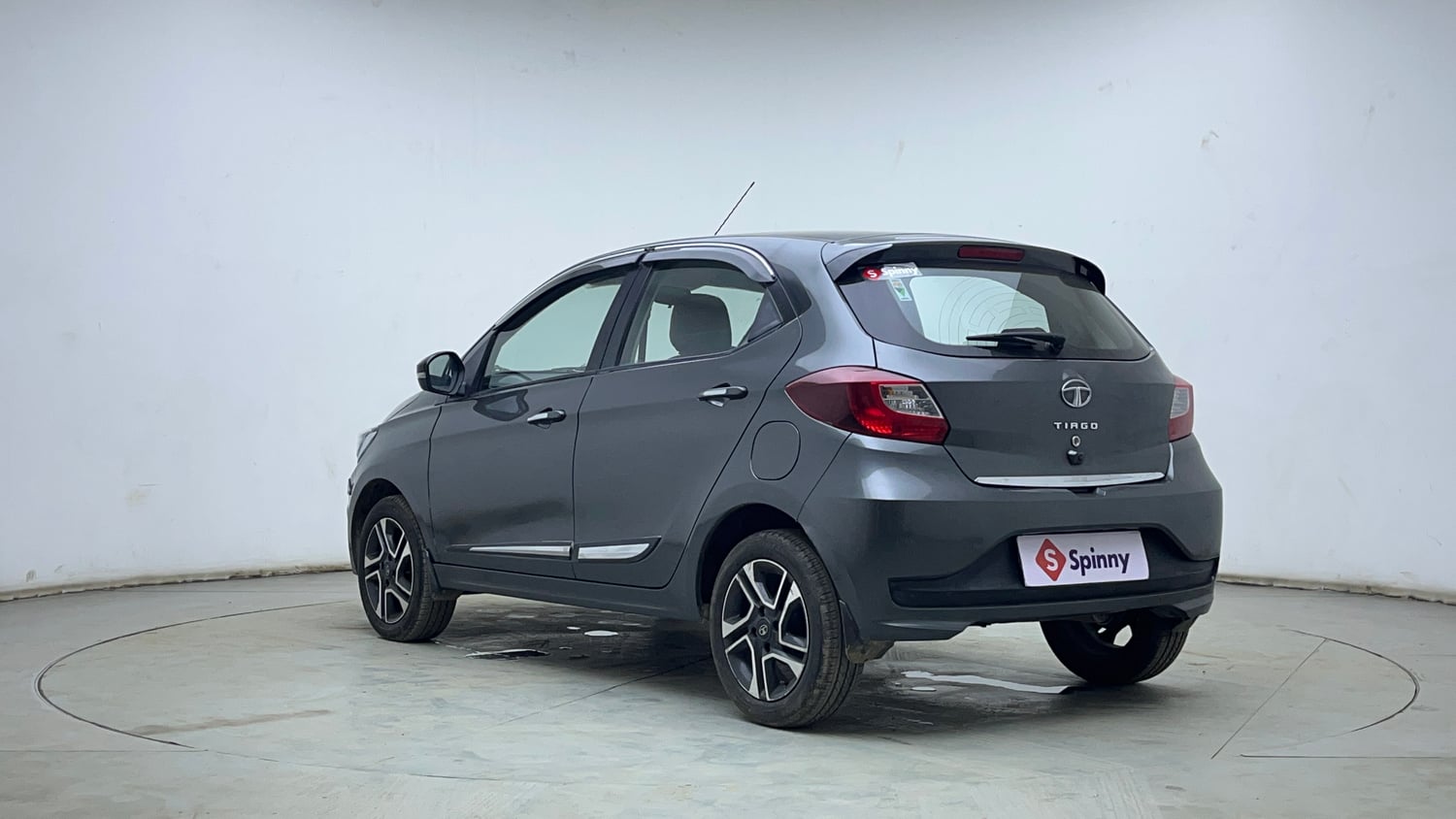 Used 2023 Tata Tiago XZA Plus Petrol Automatic exterior LEFT REAR CORNER VIEW