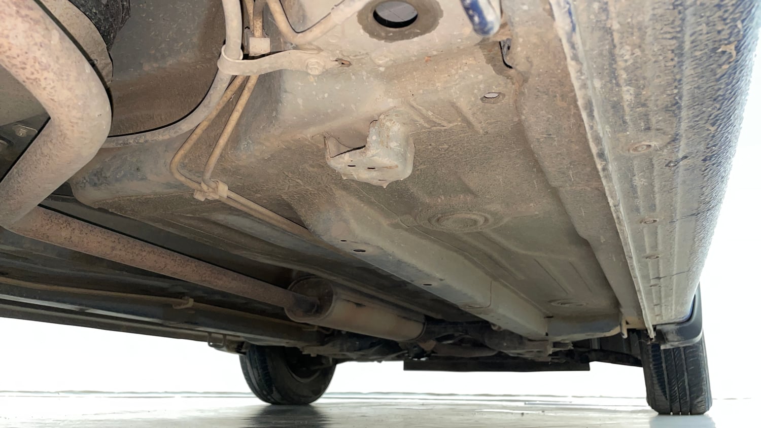 Used 2018 Maruti Suzuki Celerio VXi AMT Petrol Automatic extra REAR RIGHT UNDERBODY VIEW