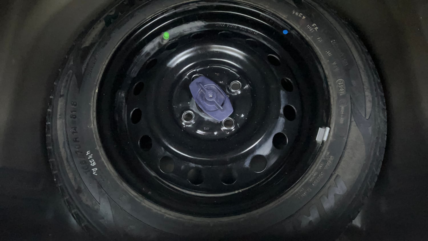 Used 2021 Maruti Suzuki Wagon R 1.0 VXi 1.0 Petrol Manual tyres SPARE TYRE VIEW