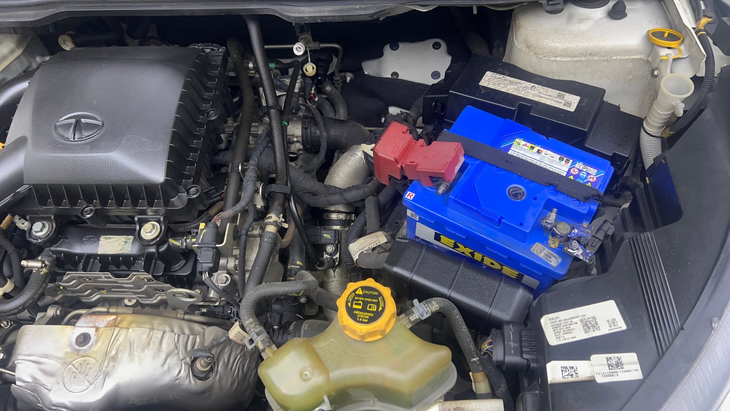 Used 2022 Tata Nexon XZA Plus (O) Petrol Automatic engine ENGINE LEFT SIDE VIEW