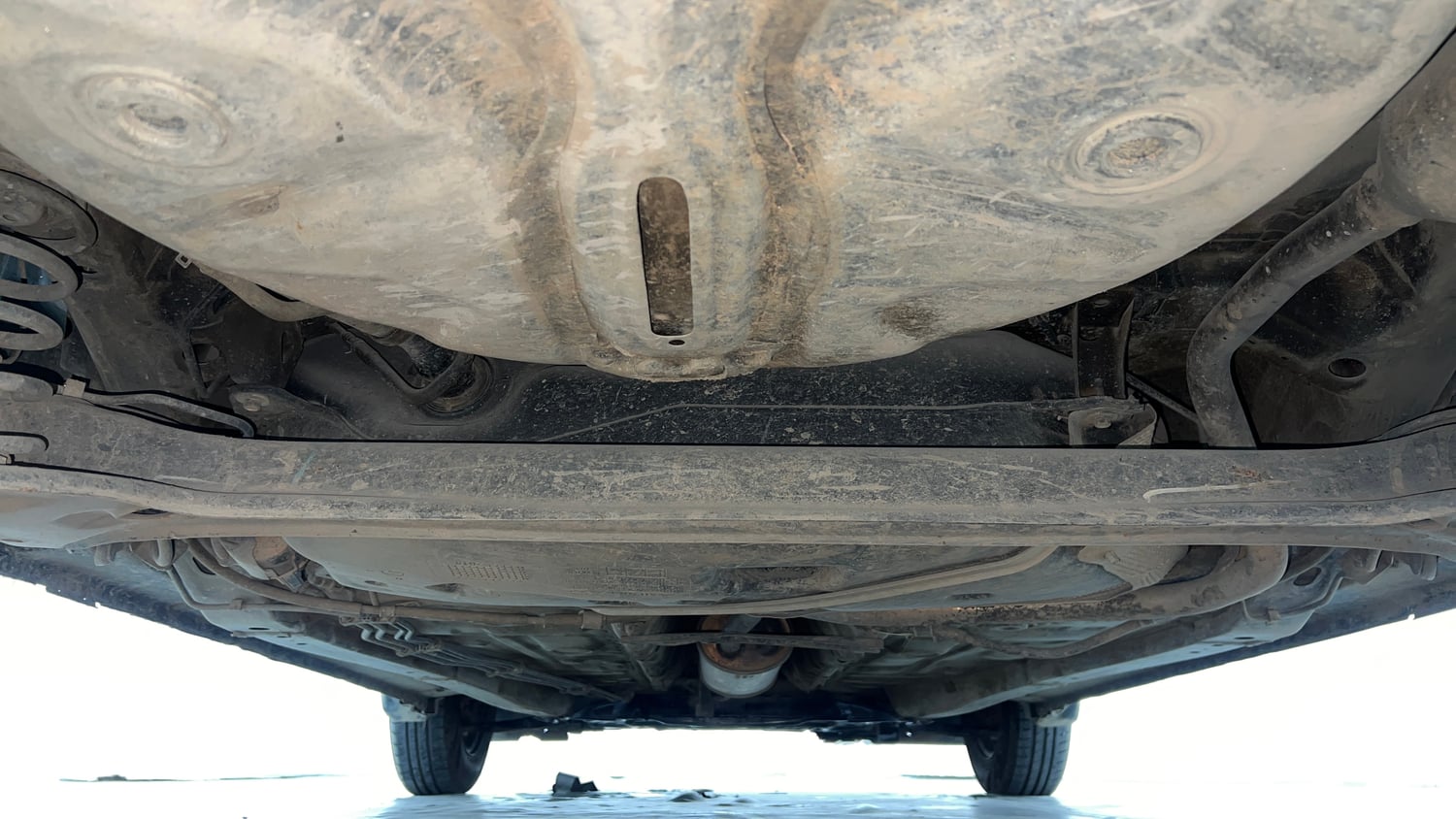 Used 2018 Maruti Suzuki Swift VXi Petrol Manual extra REAR UNDERBODY VIEW (TAKEN FROM REAR)