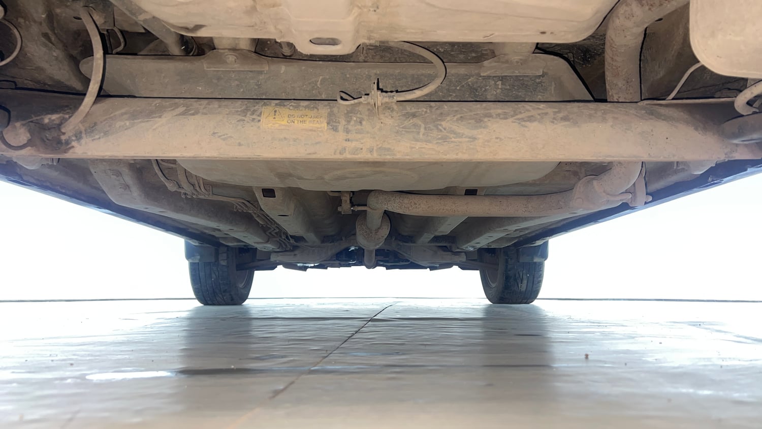 Used 2020 Tata Nexon XZA Plus (S) Petrol Automatic extra REAR UNDERBODY VIEW (TAKEN FROM REAR)