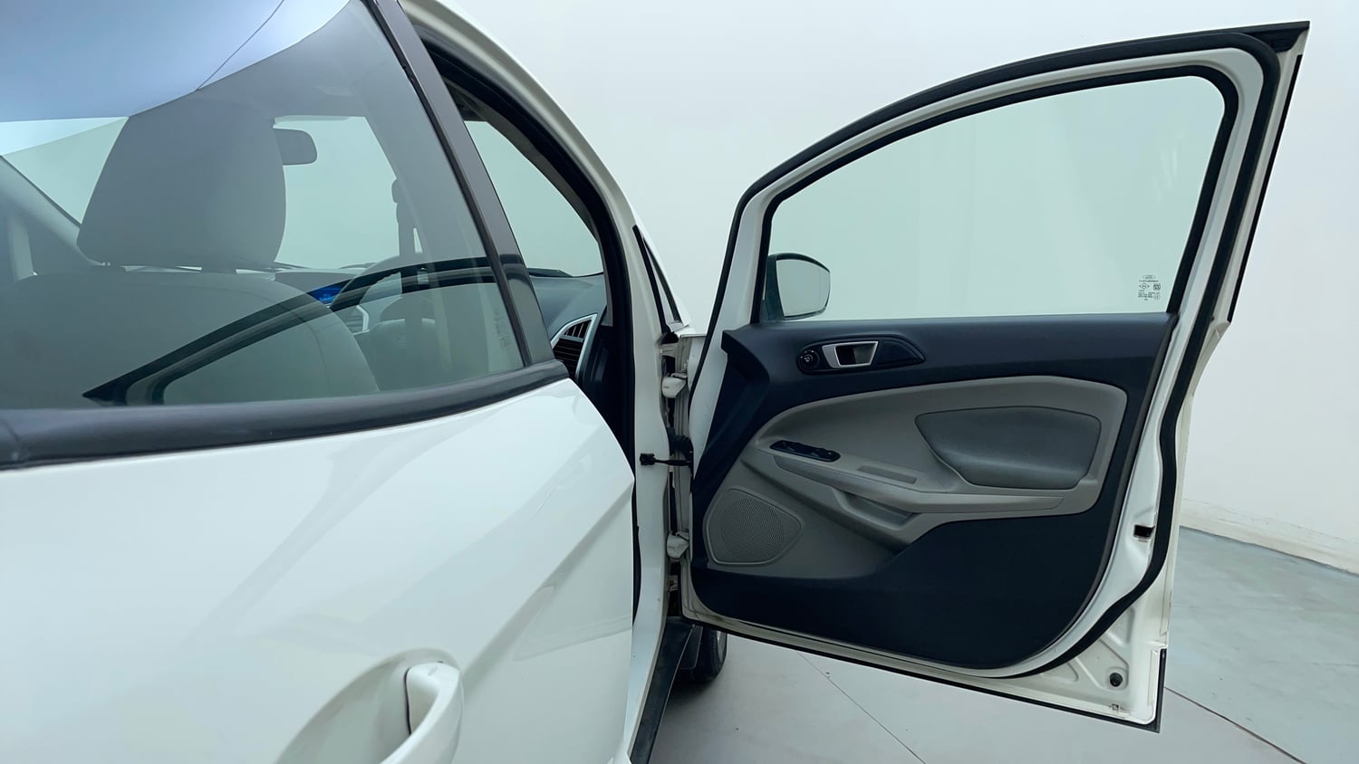Used 2013 Ford EcoSport Titanium 1.5 Ti-VCT Petrol Manual interior RIGHT FRONT DOOR OPEN VIEW