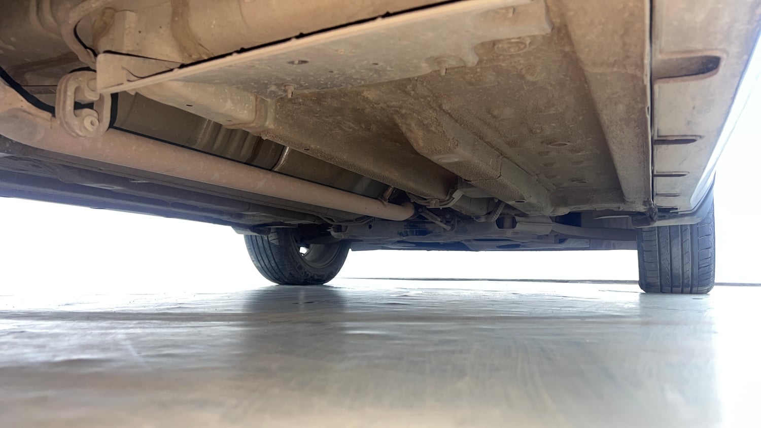 Used 2022 Kia Seltos X Line 1.5 Diesel AT Diesel Automatic extra REAR RIGHT UNDERBODY VIEW