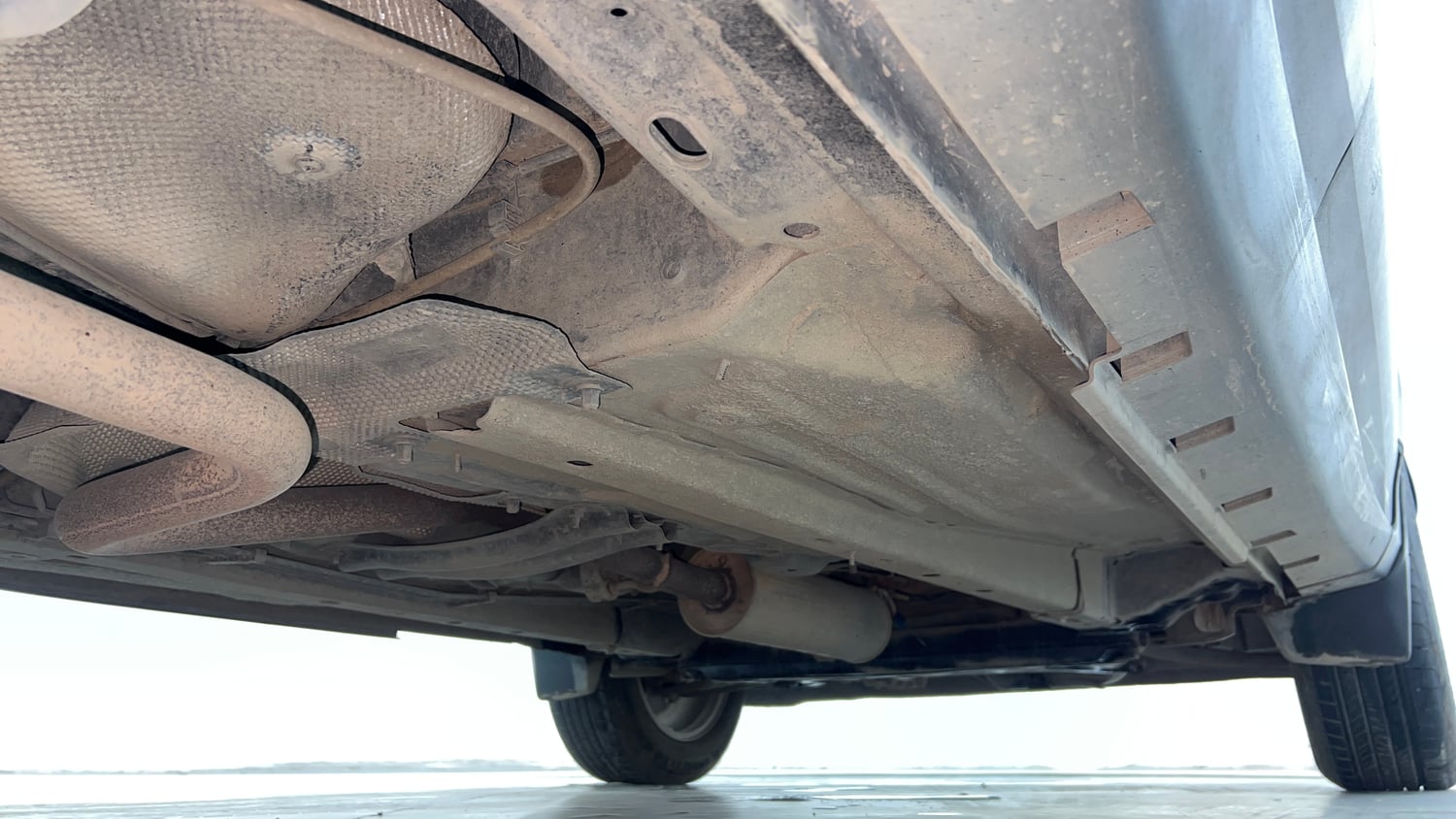 Used 2018 Ford EcoSport Titanium + 1.5L Ti-VCT AT Petrol Automatic extra REAR RIGHT UNDERBODY VIEW