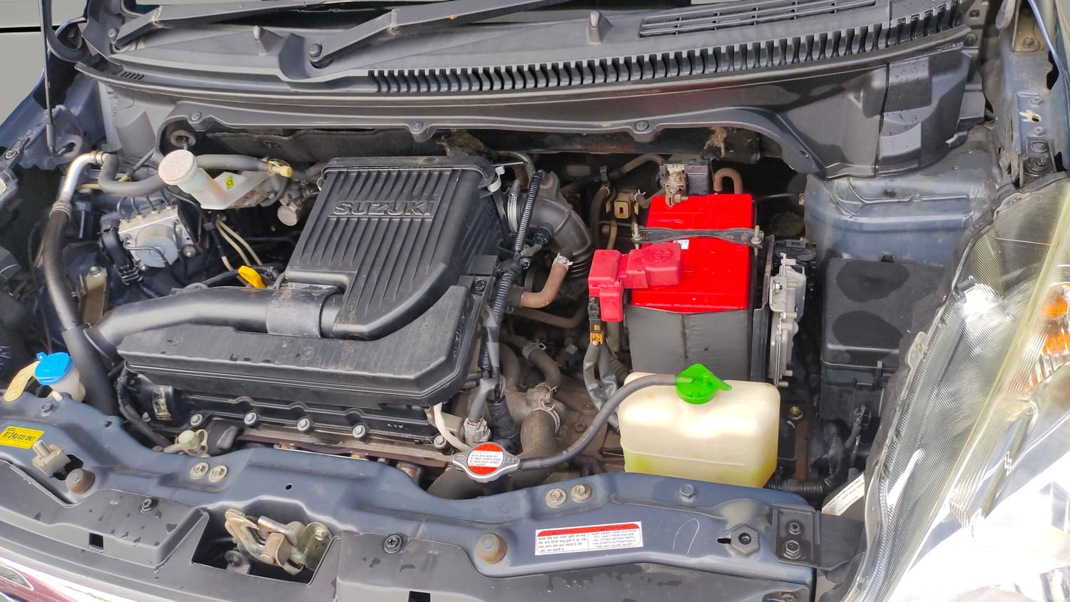 Used 2016 Maruti Suzuki Ertiga VXI Petrol Manual engine ENGINE LEFT SIDE VIEW