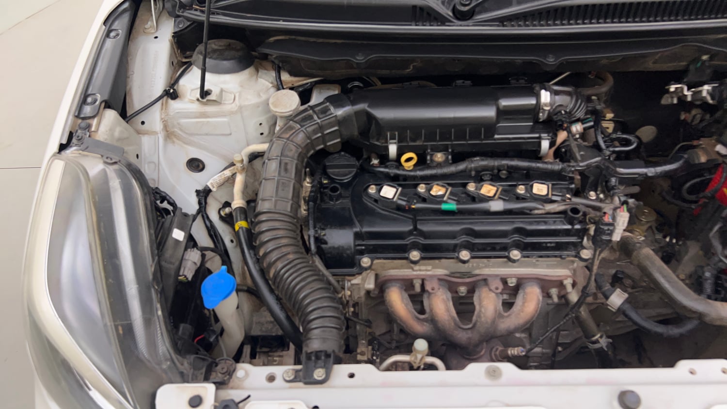 Used 2021 Maruti Suzuki Baleno Delta Petrol Manual engine ENGINE RIGHT SIDE VIEW