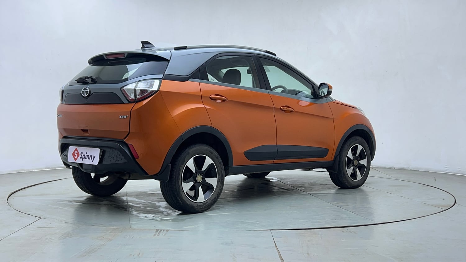 Used 2019 Tata Nexon XZA Plus Diesel Dual Tone Diesel Automatic exterior RIGHT REAR CORNER VIEW