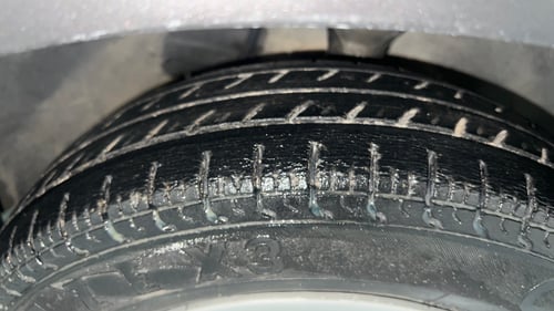 Used 2018 Maruti Suzuki Alto 800 VXi Petrol Manual tyres RIGHT FRONT TYRE TREAD VIEW