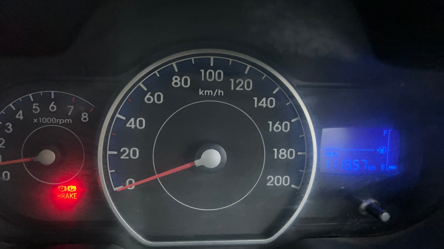 Used 2013 Hyundai i10 Magna 1.2 CNG (Outside Fitted) Cng Manual interior CLUSTERMETER VIEW