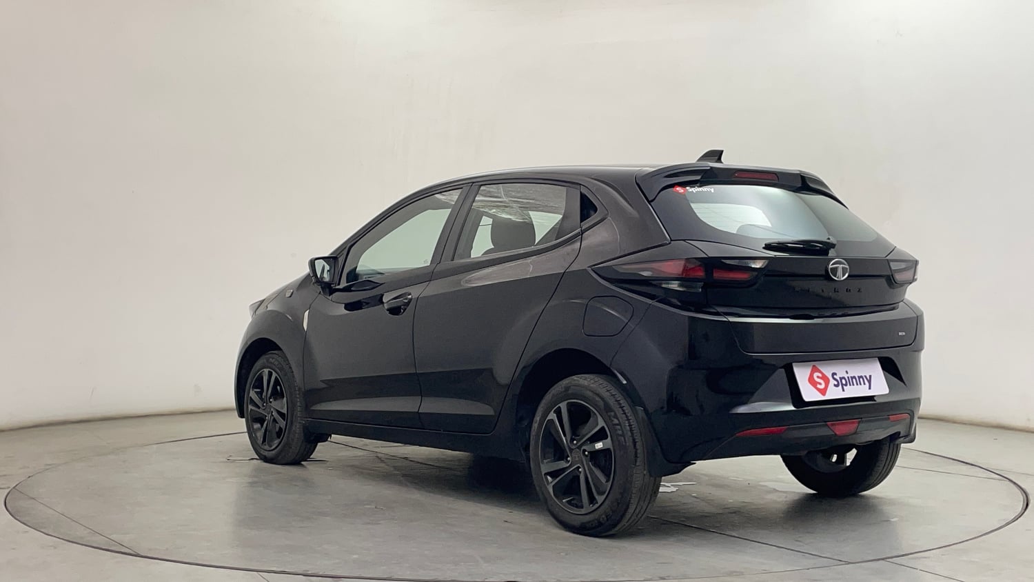 Used 2023 Tata Altroz XZA Plus (S) Dark Edition Petrol Automatic exterior LEFT REAR CORNER VIEW