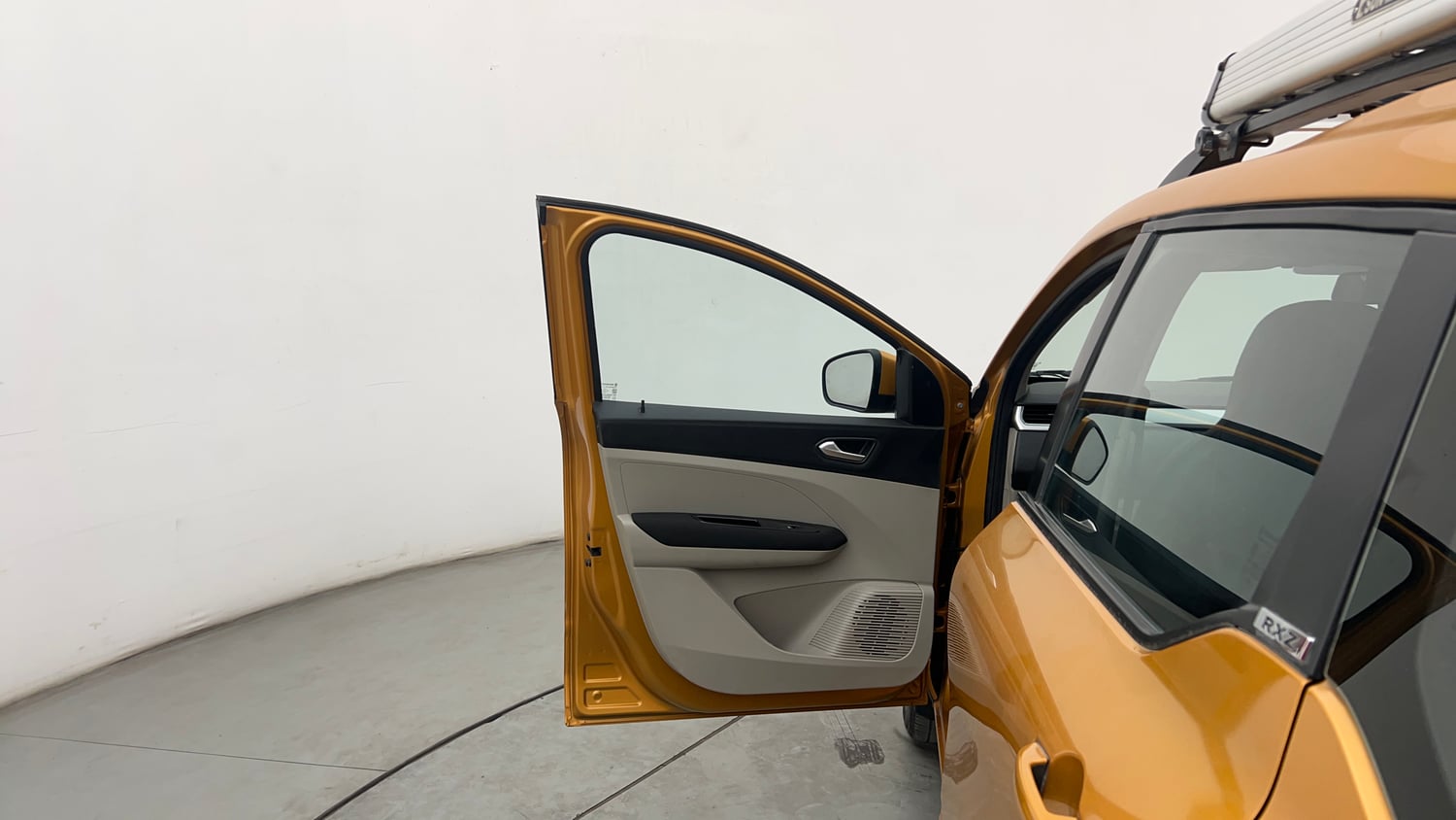 Used 2020 Renault Triber RXZ Petrol Manual interior LEFT FRONT DOOR OPEN VIEW