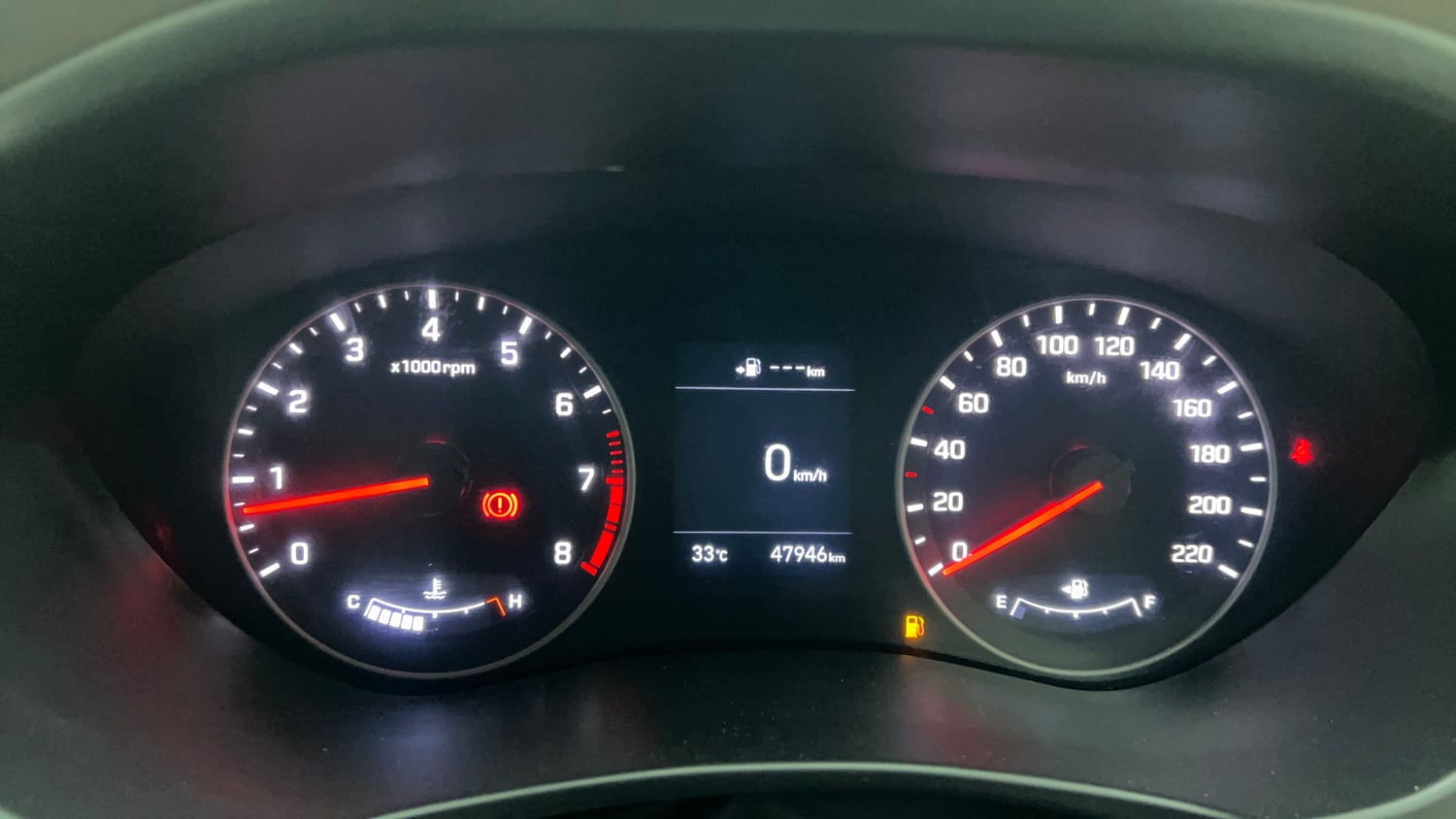 Used 2018 Hyundai Elite i20 Asta 1.2 (O) Petrol Manual interior CLUSTERMETER VIEW