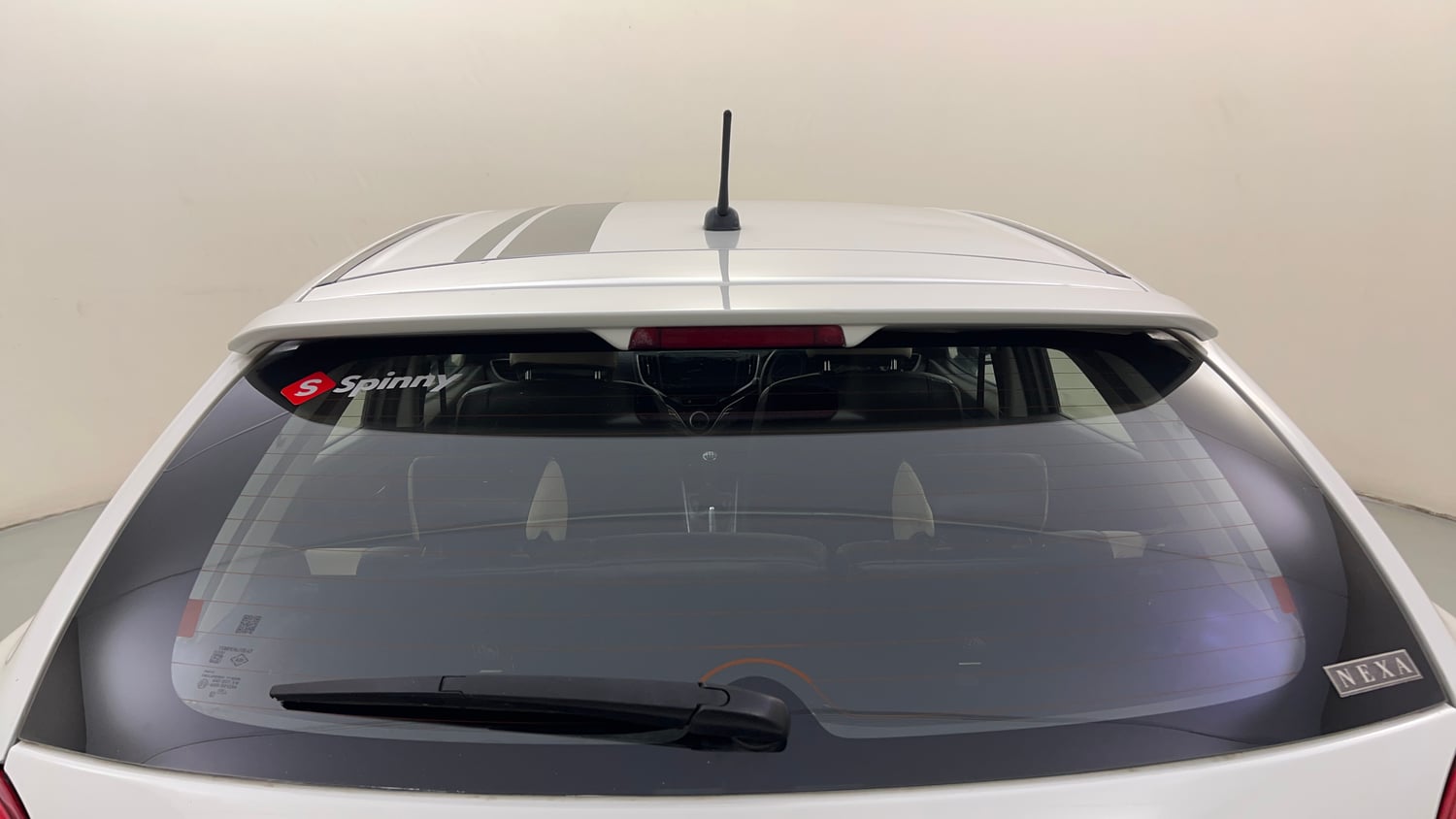 Used 2021 Maruti Suzuki Baleno Delta Petrol Manual exterior BACK WINDSHIELD VIEW