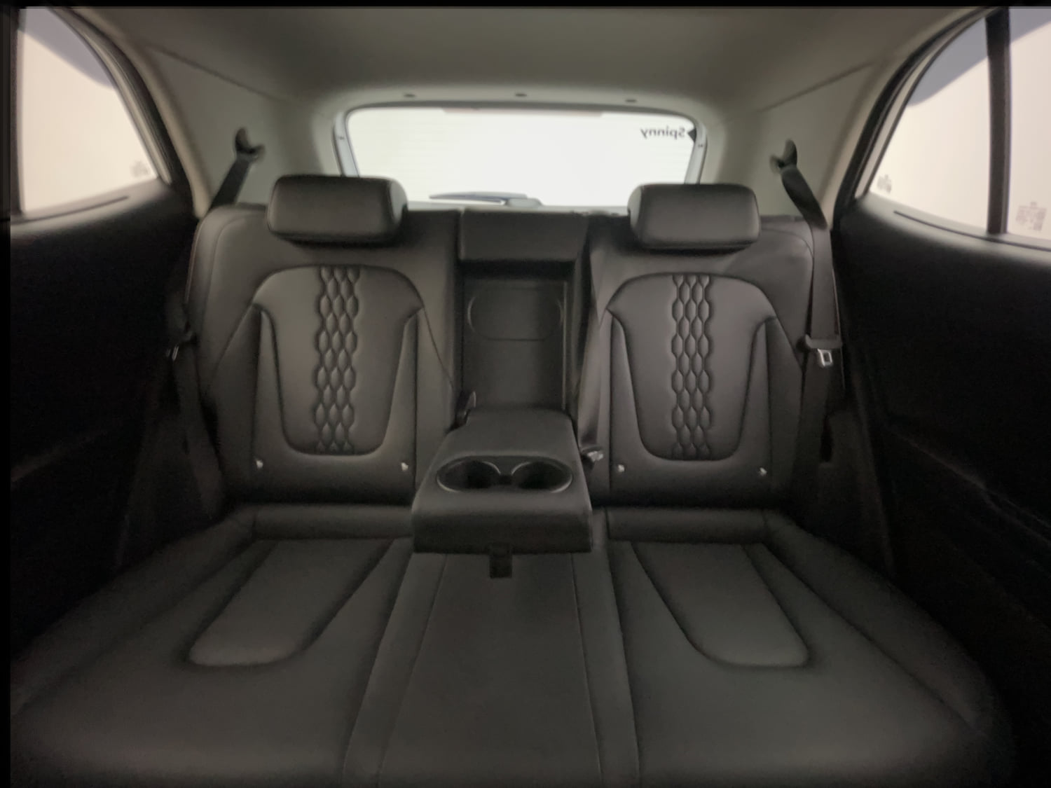 Used 2024 Hyundai Creta SX (O) 1.5 Petrol IVT Knight Petrol Automatic interior REAR SEAT CONDITION VIEW