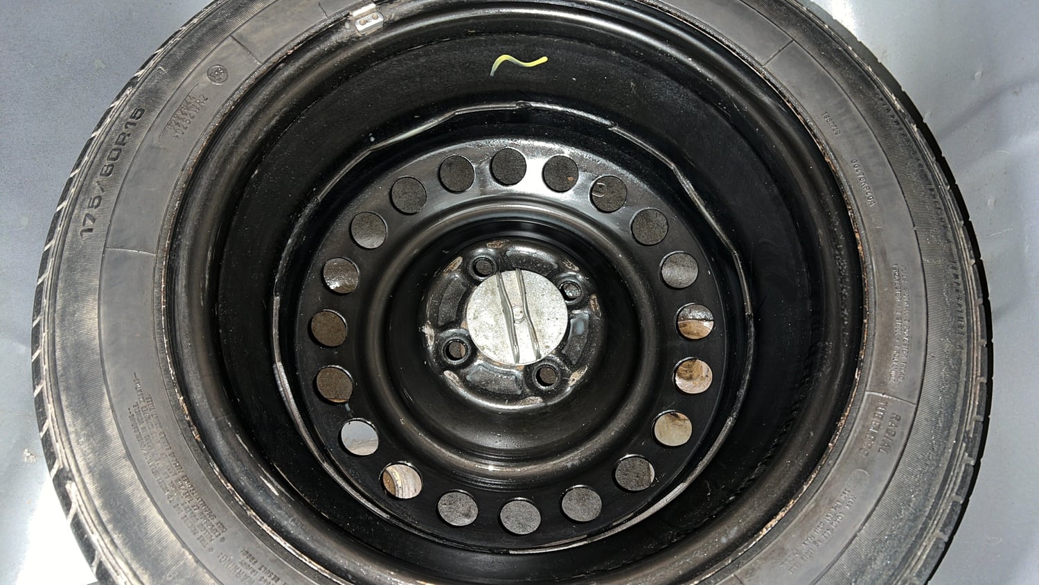 Used 2017 Honda City V CVT Petrol Petrol Automatic tyres SPARE TYRE VIEW