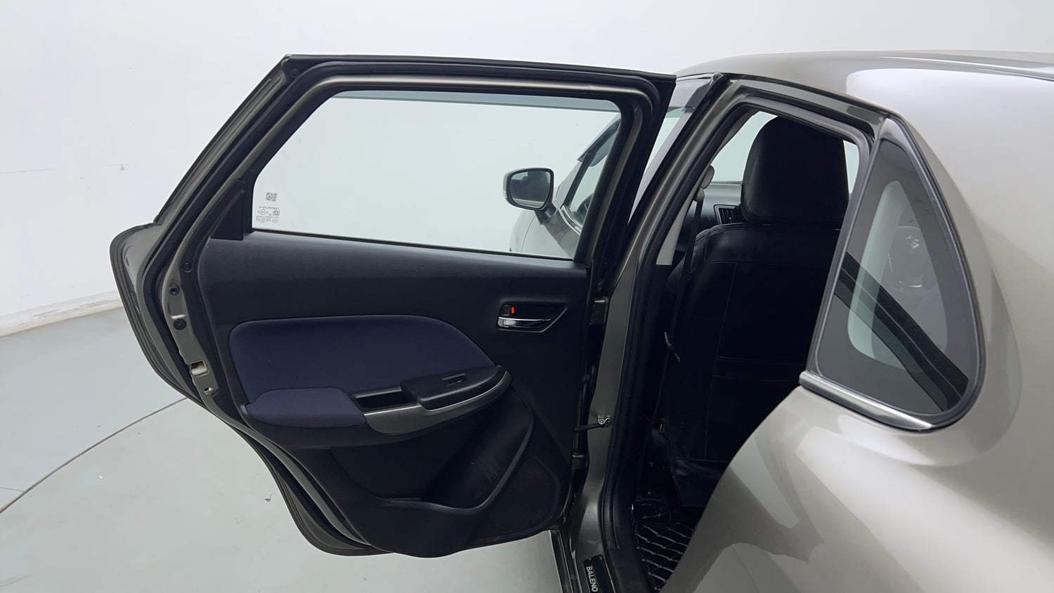 Used 2020 Maruti Suzuki Baleno Delta Petrol Manual interior LEFT REAR DOOR OPEN VIEW