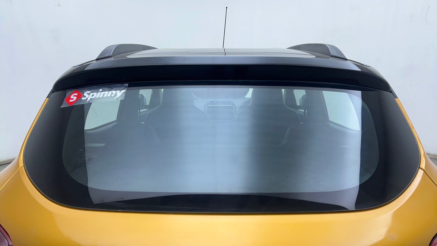Used 2023 Renault Kwid CLIMBER AMT Petrol Automatic exterior BACK WINDSHIELD VIEW
